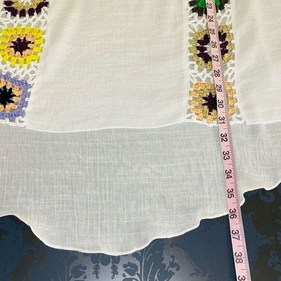 SHEIN Crochet Beach Coverup size Large - Picture 6 of 10